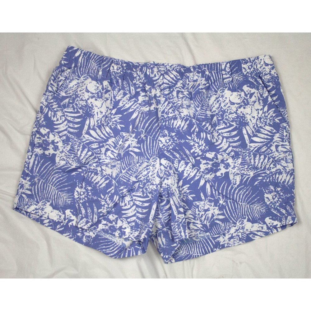 Columbia PFG Mens Belted Swim‎ Trunks Shorts Size XL